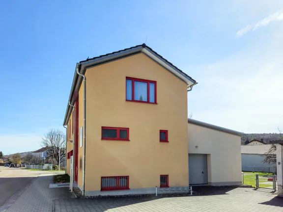 Nordseite des Feuerwehrgerätehauses